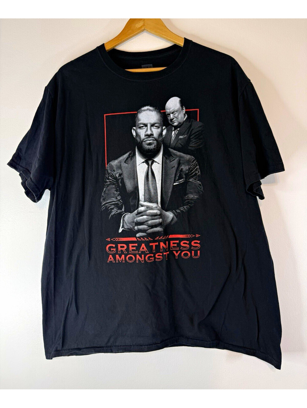 Roman Reigns Greatness Amongst You WWE Authentic T-Shirt 2XL